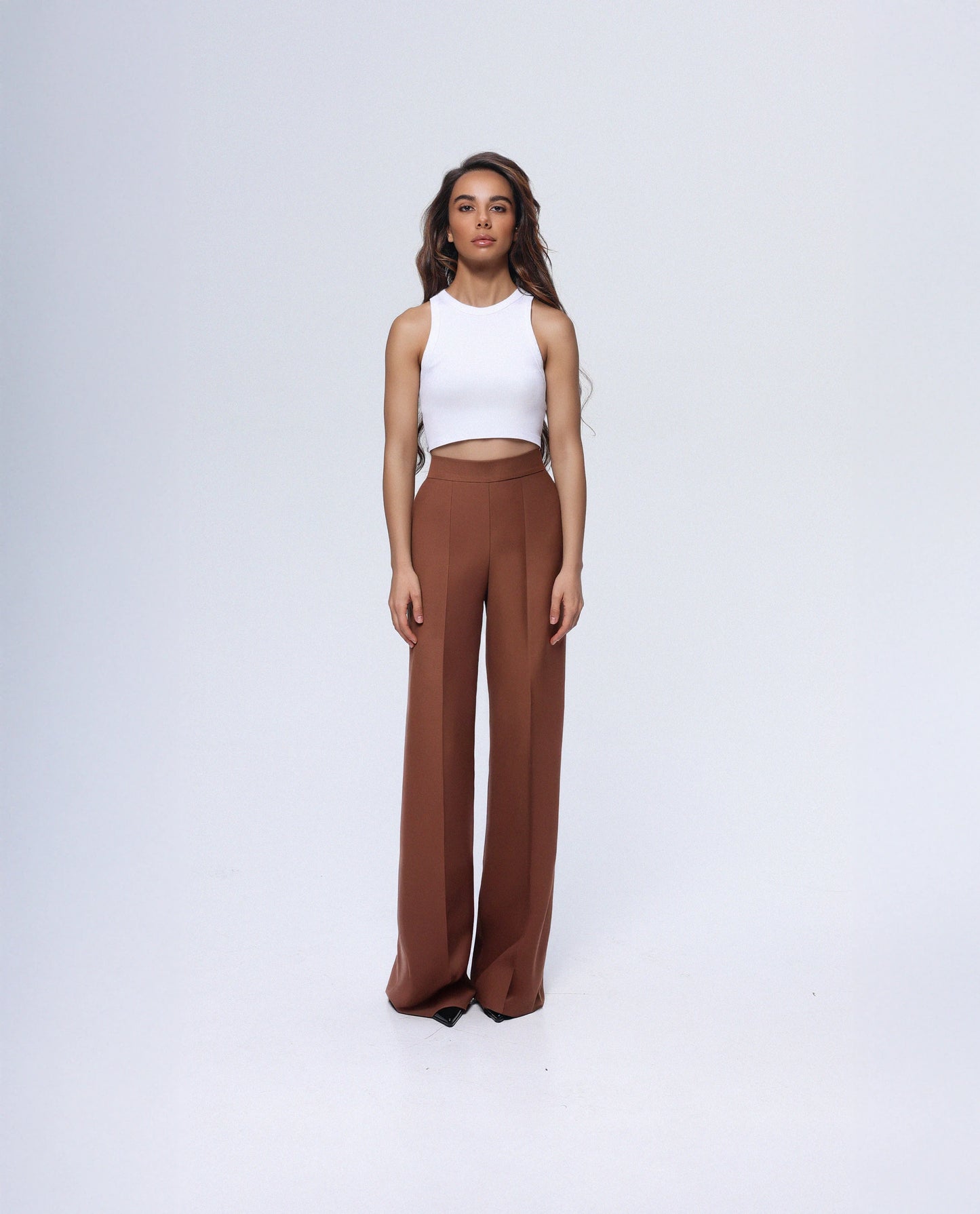 Chocolate Brown Trousers