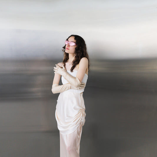 Sheer Layered Organza Skirt